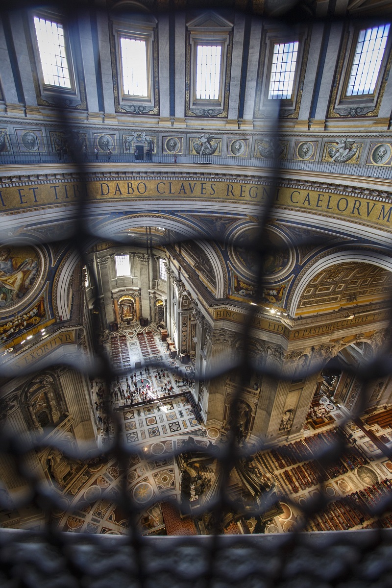 St Peters Basilica in Rome inside